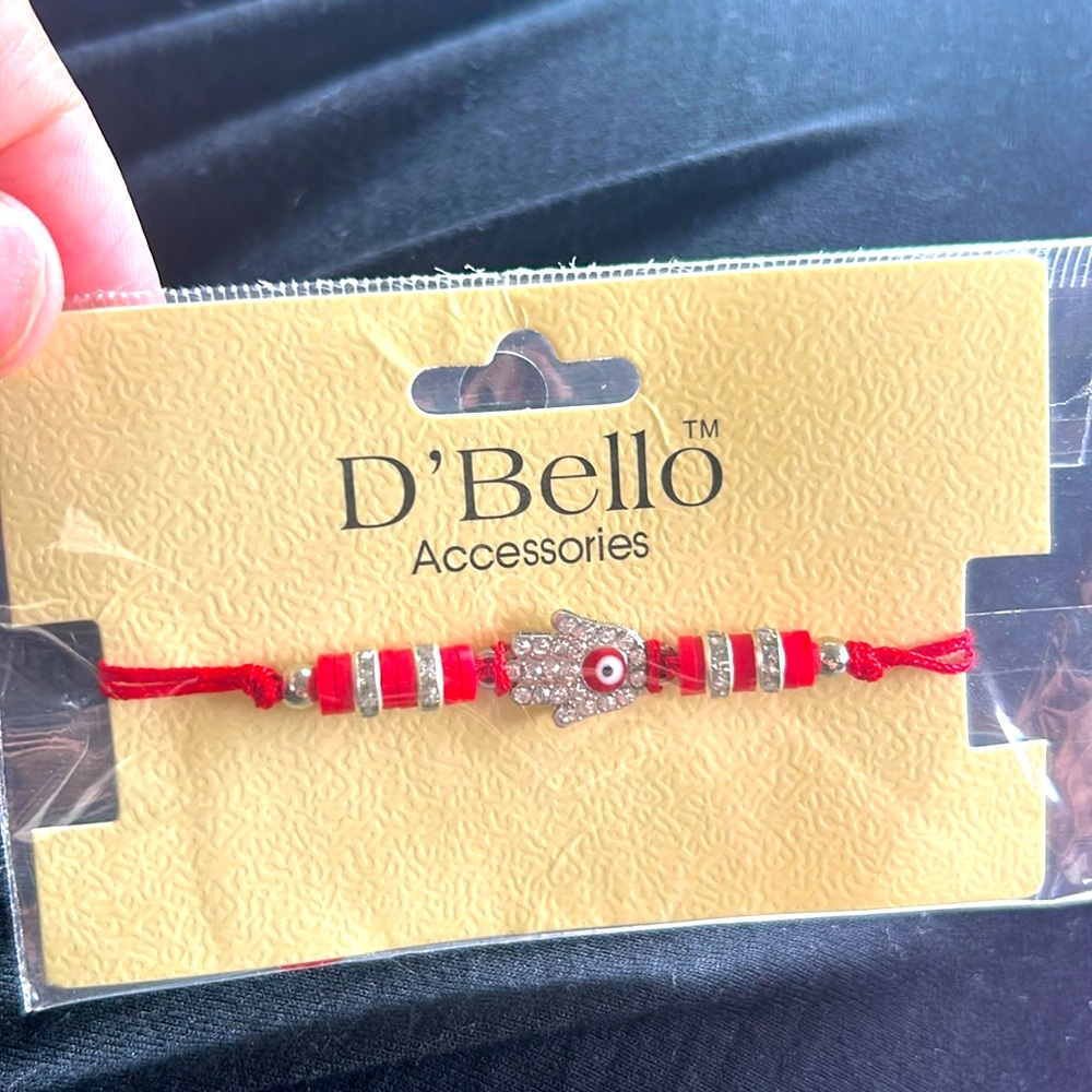Red Hamsa Bracelet NEW